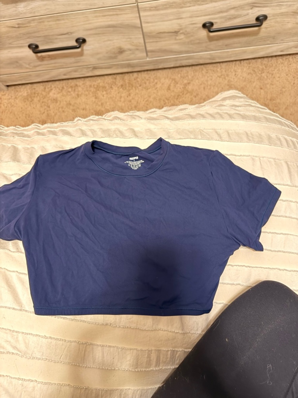 SKIMS fits everybody super cropped T-shirt